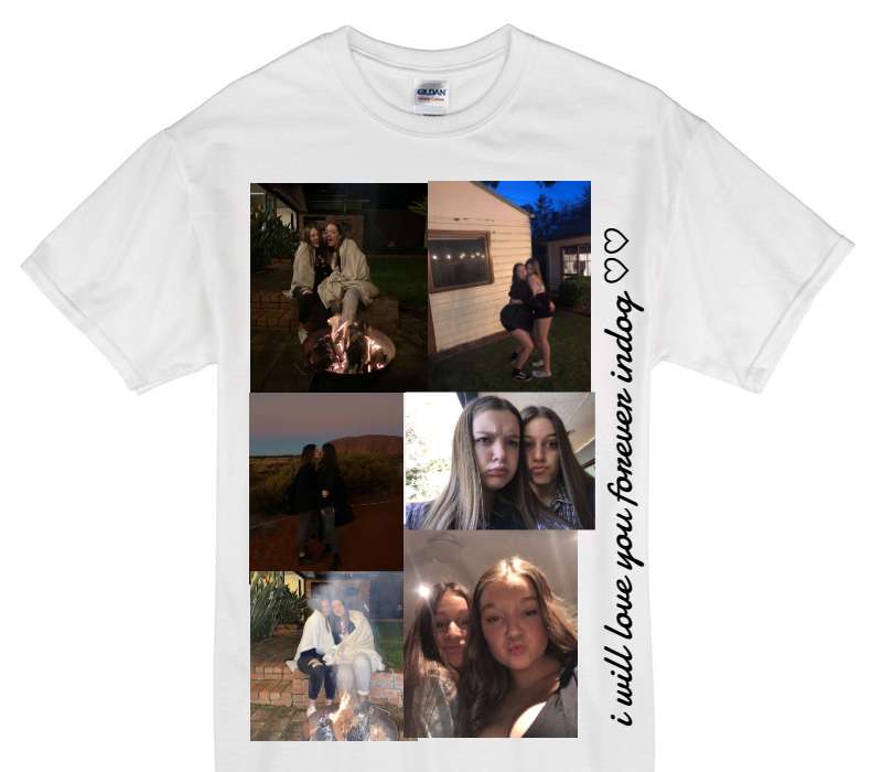 Custom Gildan 100% Cotton White T-Shirt