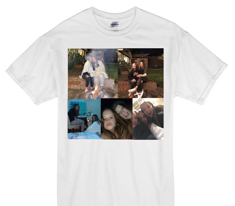 Custom Gildan 100% Cotton White T-Shirt