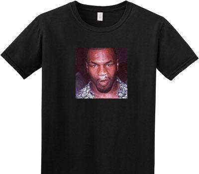 Custom Adult Soft Style 100% Cotton Black T-Shirt
