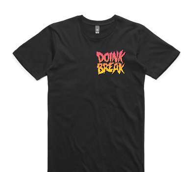 Custom AS Colour 100% Cotton Black T-Shirt