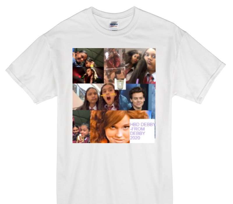 Custom Gildan 100% Cotton White T-Shirt