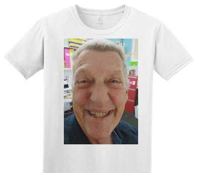 Custom Adult Soft Style 100% Cotton White T-Shirt