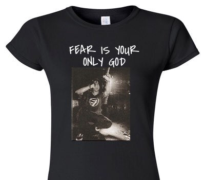 Custom Womens Soft Style 100% Cotton Black T-Shirt