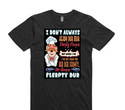 Custom AS Colour 100% Cotton Black T-Shirt