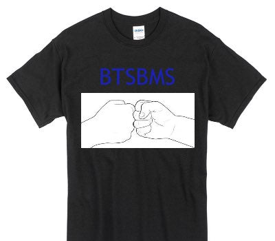 Custom Gildan 100% Cotton Black T-Shirt