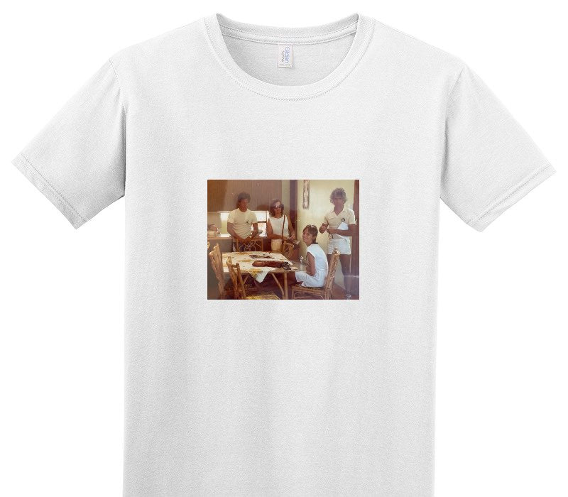 Custom Adult Soft Style 100% Cotton White T-Shirt
