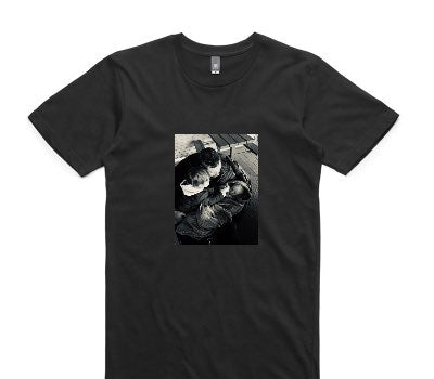 Custom AS Colour 100% Cotton Black T-Shirt