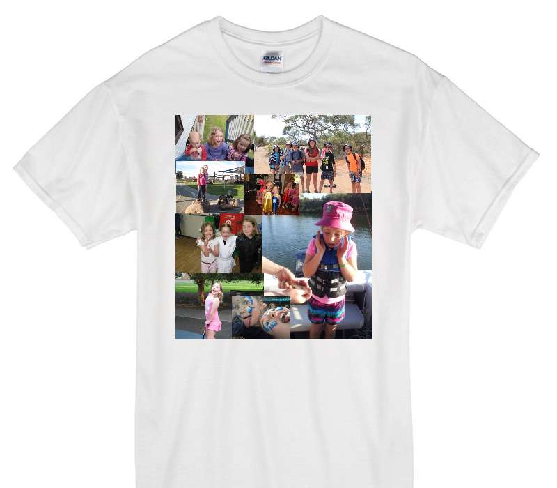 Custom Gildan 100% Cotton White T-Shirt