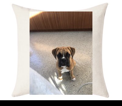 Custom Cushion Cover 50cm x 50 cm Off White