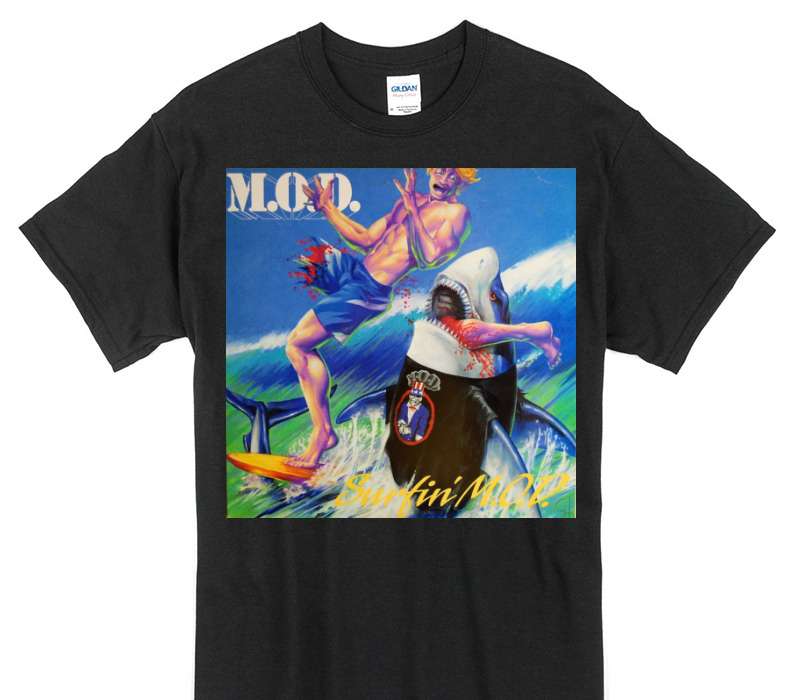 Custom Gildan 100% Cotton Black T-Shirt