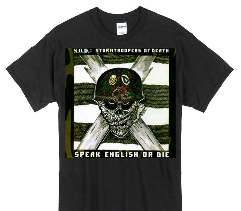 Custom Gildan 100% Cotton Black T-Shirt
