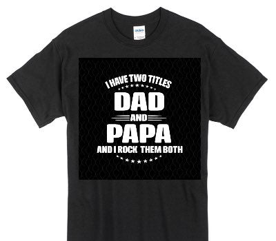 Custom Gildan 100% Cotton Black T-Shirt