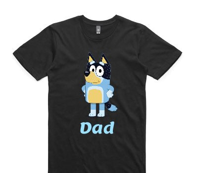 Custom AS Colour 100% Cotton Black T-Shirt