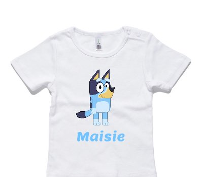 Custom AS Colour White Baby T-Shirt