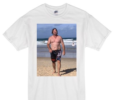 Custom Gildan 100% Cotton White T-Shirt