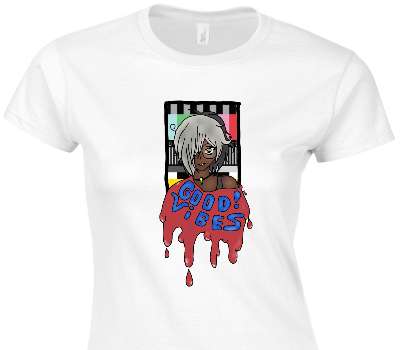 Custom Womens Soft Style 100% Cotton White T-Shirt