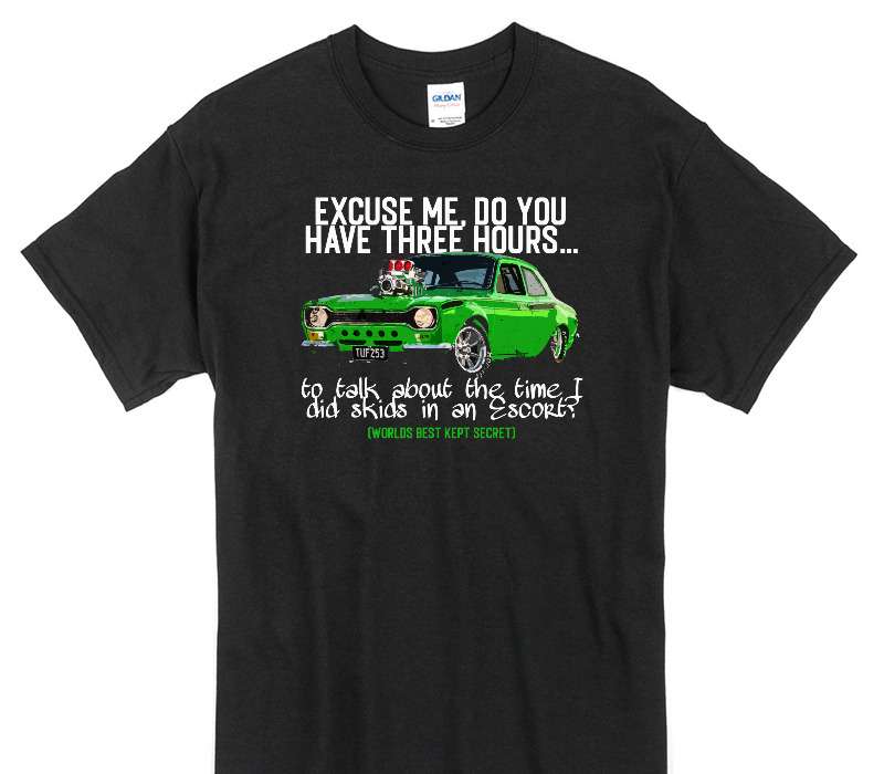 Custom Gildan 100% Cotton Black T-Shirt