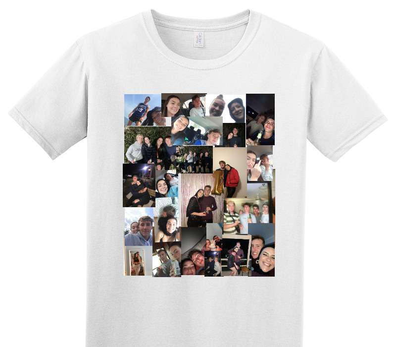 Custom Adult Soft Style 100% Cotton White T-Shirt