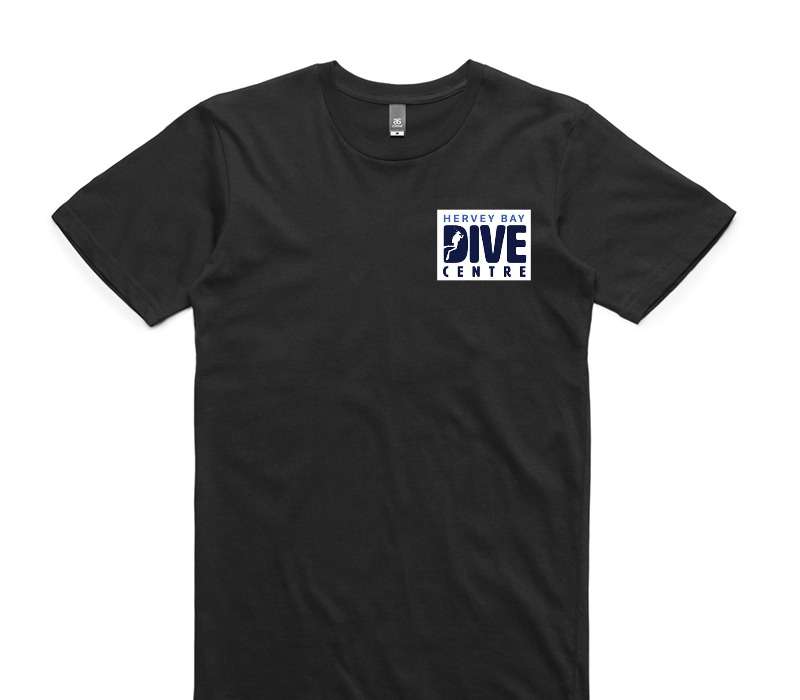 Custom AS Colour 100% Cotton Black T-Shirt