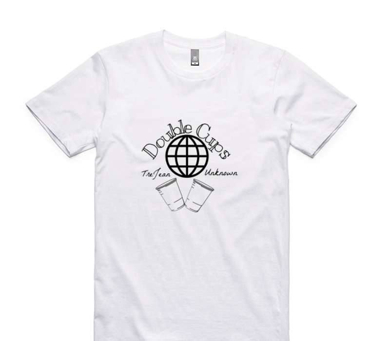 Custom AS Colour 100% Cotton White T-Shirt