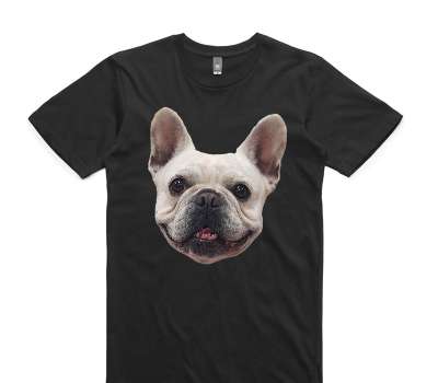 Custom AS Colour 100% Cotton Black T-Shirt