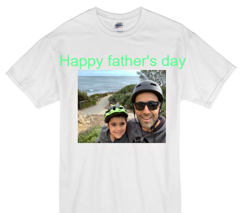Custom Gildan 100% Cotton White T-Shirt