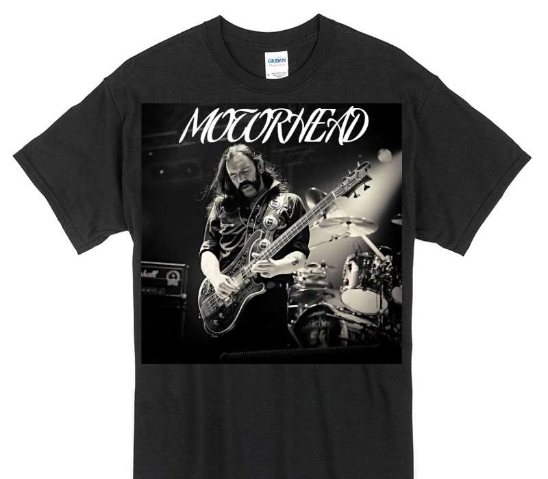 Custom Gildan 100% Cotton Black T-Shirt