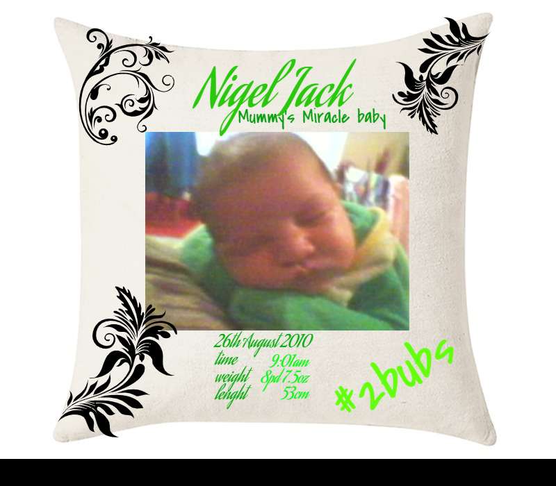 Custom Cushion Cover 50cm x 50 cm Off White