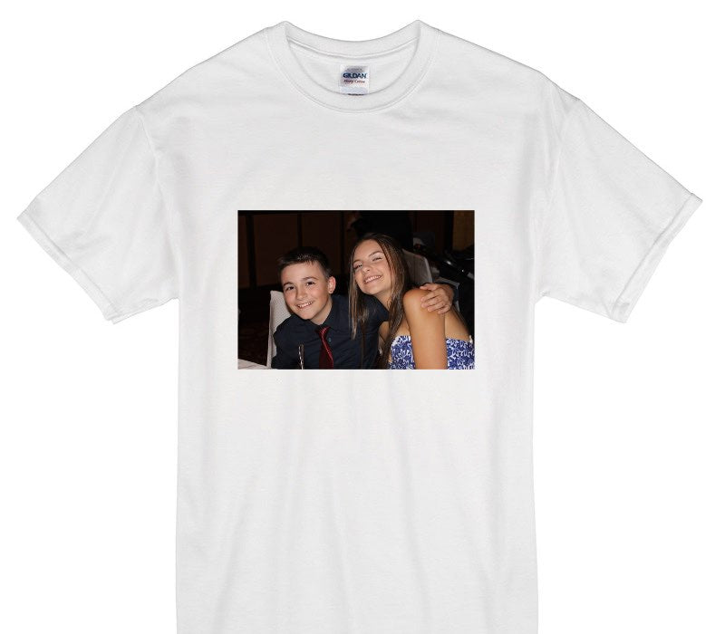 Custom Gildan 100% Cotton White T-Shirt