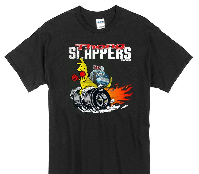 Custom Gildan 100% Cotton Black T-Shirt