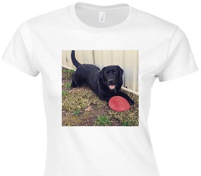 Custom Womens Soft Style 100% Cotton White T-Shirt