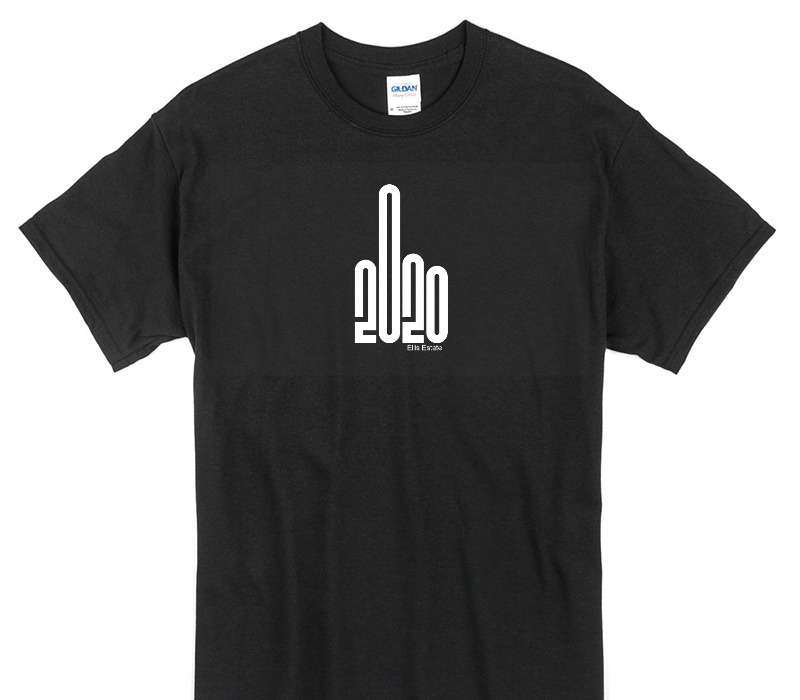 Custom Gildan 100% Cotton Black T-Shirt