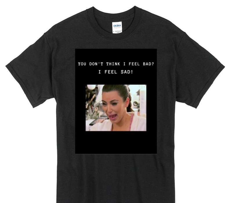Custom Gildan 100% Cotton Black T-Shirt