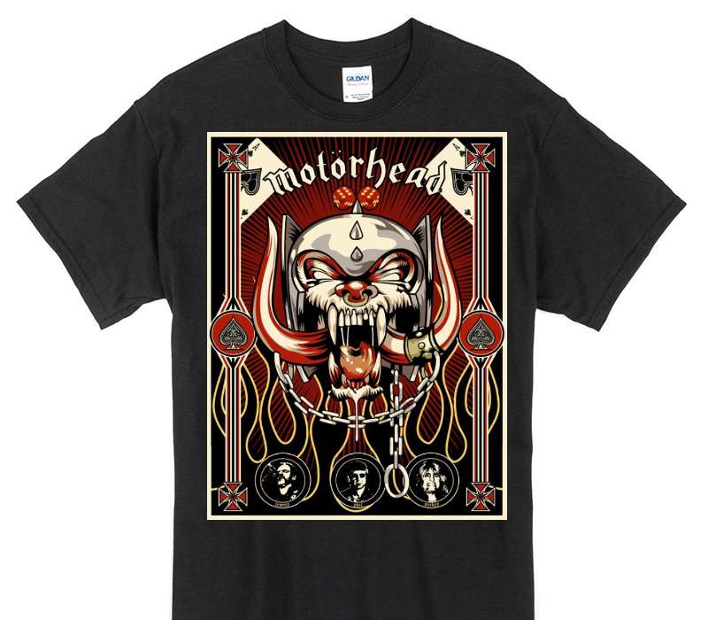 Custom Gildan 100% Cotton Black T-Shirt