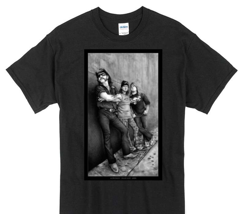 Custom Gildan 100% Cotton Black T-Shirt