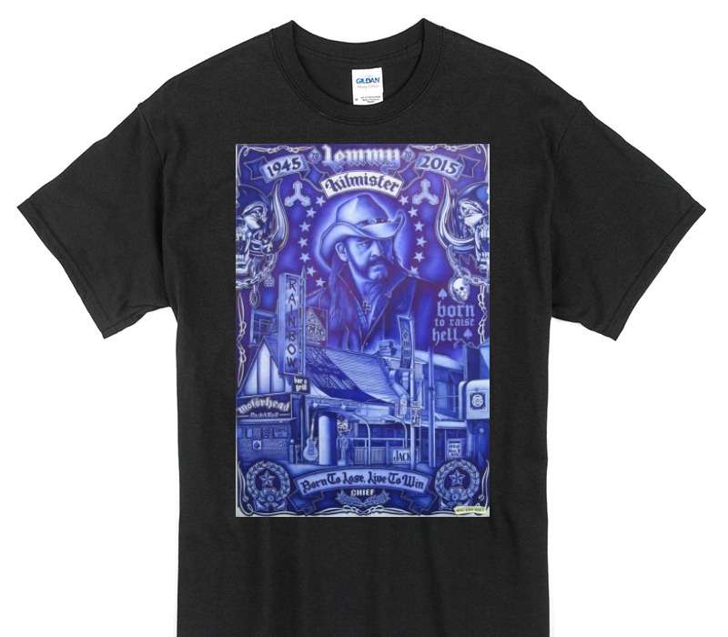Custom Gildan 100% Cotton Black T-Shirt