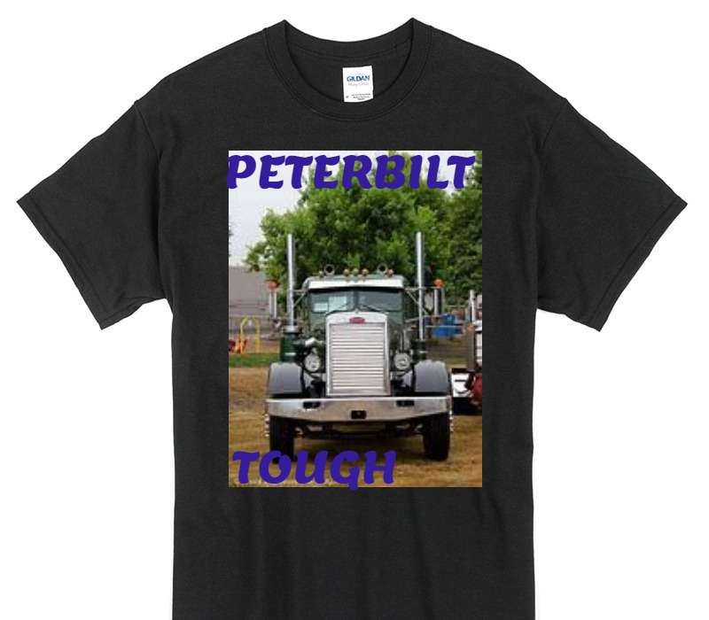 Custom Gildan 100% Cotton Black T-Shirt