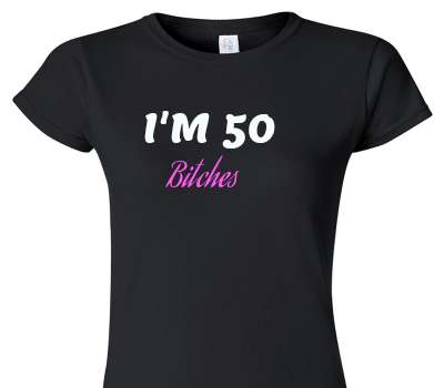 Custom Womens Soft Style 100% Cotton Black T-Shirt