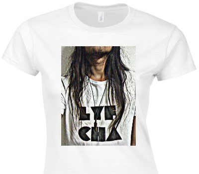 Custom Womens Soft Style 100% Cotton White T-Shirt