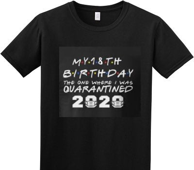 Custom Adult Soft Style 100% Cotton Black T-Shirt