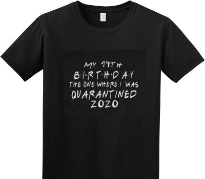 Custom Adult Soft Style 100% Cotton Black T-Shirt
