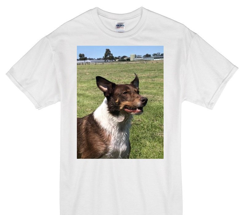 Custom Gildan 100% Cotton White T-Shirt