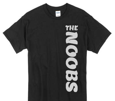 Custom Gildan 100% Cotton Black T-Shirt