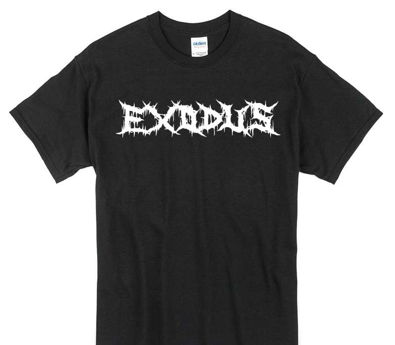 Custom Gildan 100% Cotton Black T-Shirt