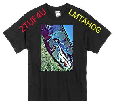 Custom Gildan 100% Cotton Black T-Shirt