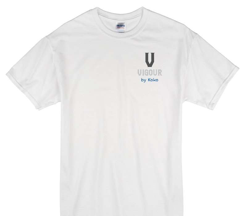Custom Gildan 100% Cotton White T-Shirt