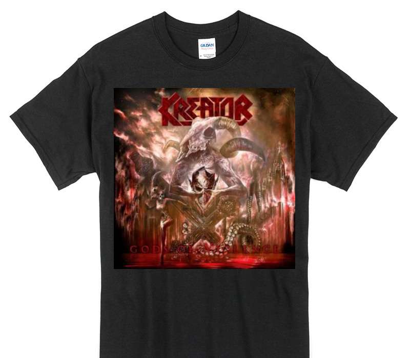 Custom Gildan 100% Cotton Black T-Shirt