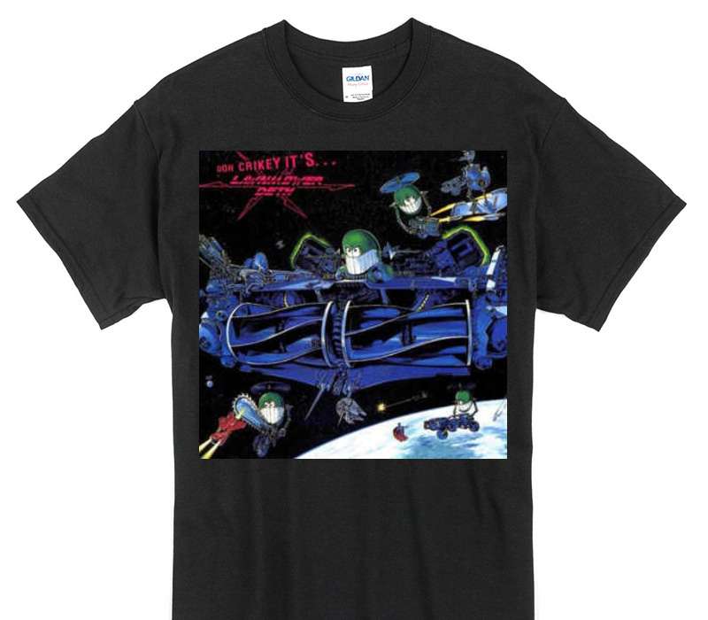 Custom Gildan 100% Cotton Black T-Shirt