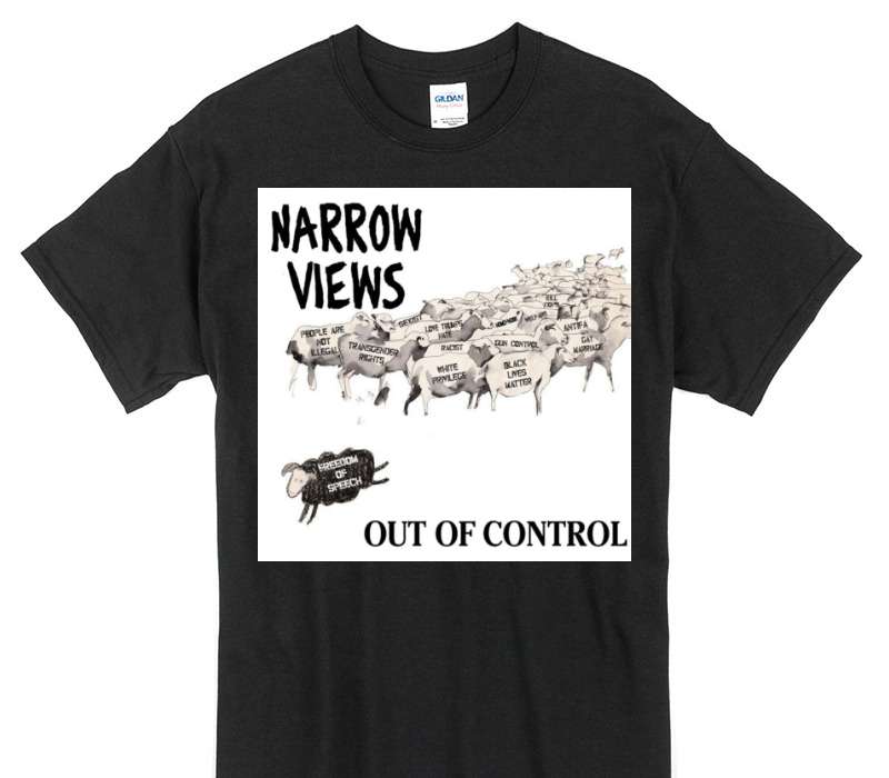 Custom Gildan 100% Cotton Black T-Shirt