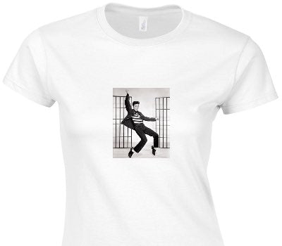 Custom Womens Soft Style 100% Cotton White T-Shirt